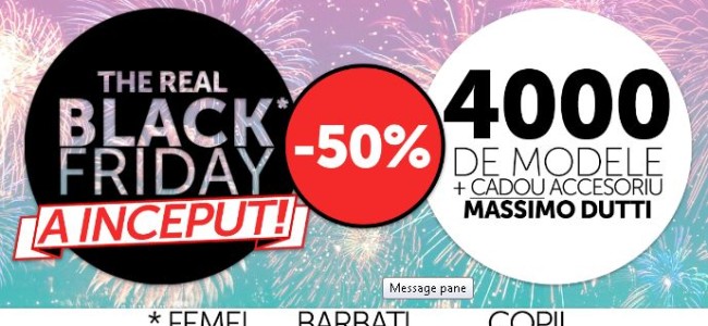 Black friday 2018 – Bershka si ZARA: reduceri de 50% Black friday 2018 – Bershka si ZARA: reduceri de 50%